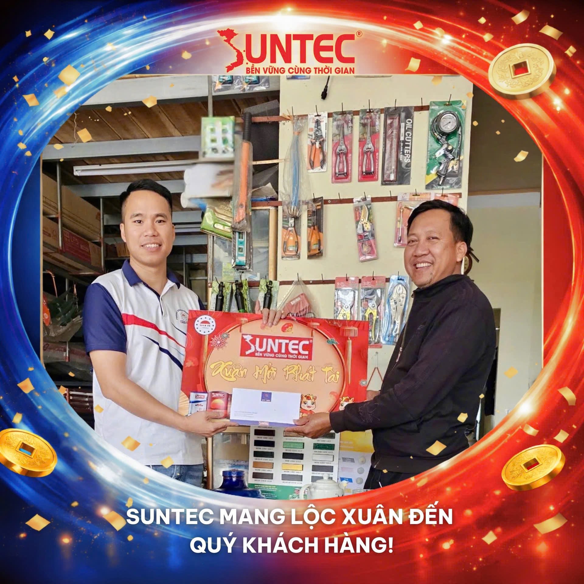 Suntec trao lì xì đại lý 2