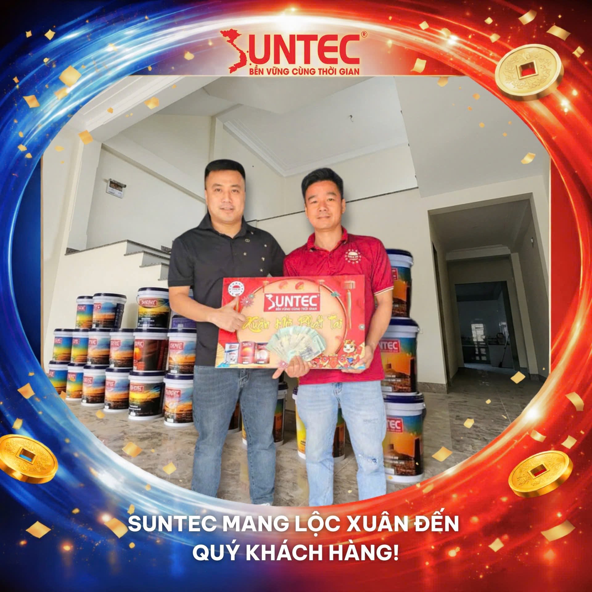 Suntec trao lì xì đại lý khu vực